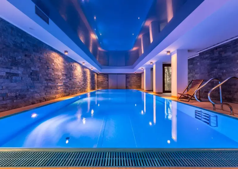 Indoor luxury swimming pool - Arcus Products