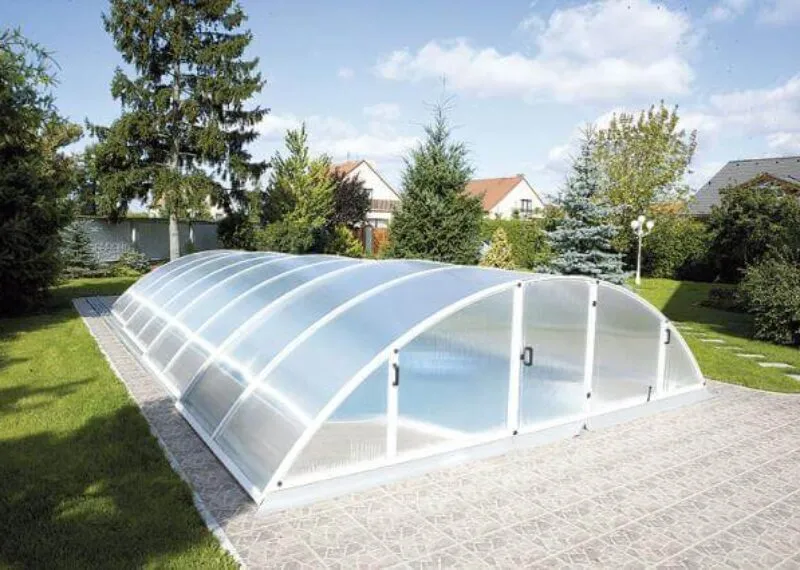 Full swimming pool enclosure - Arcus Products