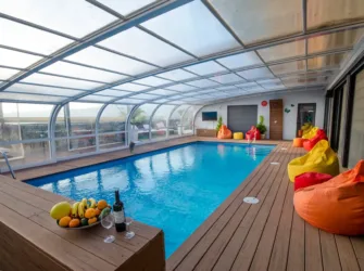 Full Vega swimming pool enclosure - Arcus Products