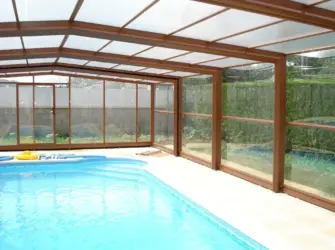 Abriberica pool enclosure - Arcus Products